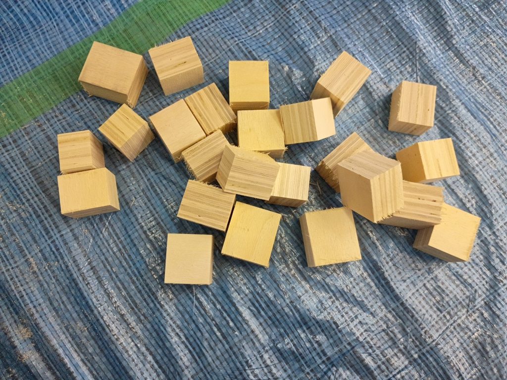 たくさんのブロック画像
