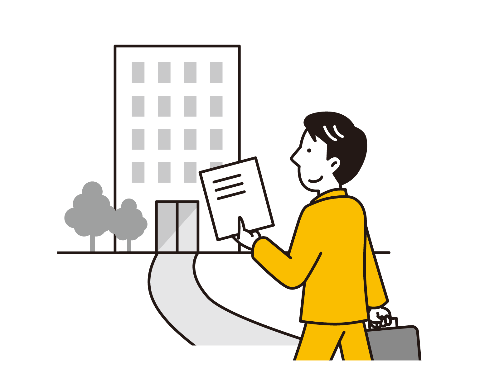 辞退文イラスト2