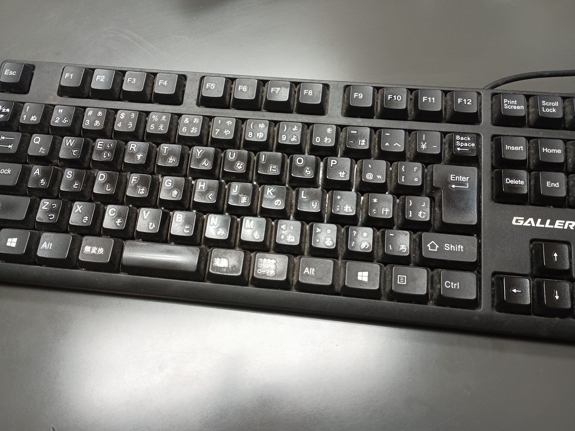 キーボードの写真