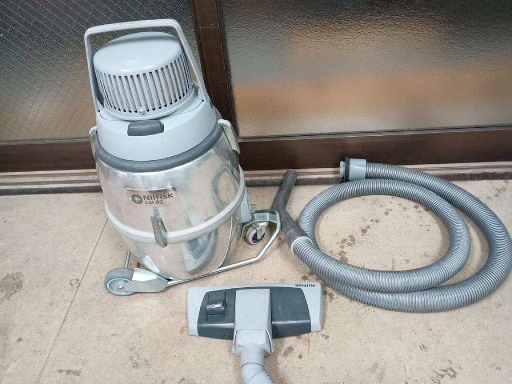 HEPAフィルタ付き真空掃除機写真