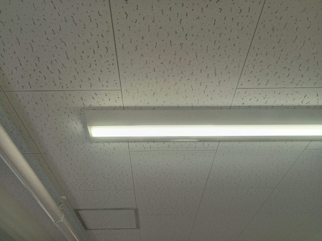 ジプトーン天井の遠景