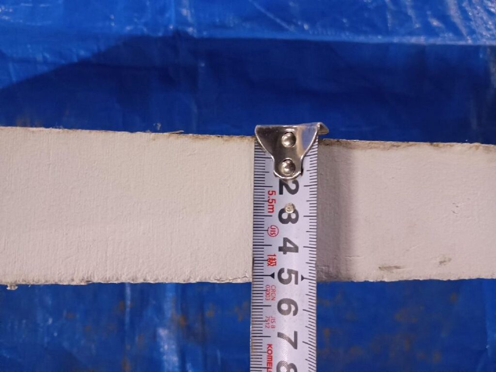 アスベストレベル２：ケイ酸カルシウム板第２種　厚み50mm